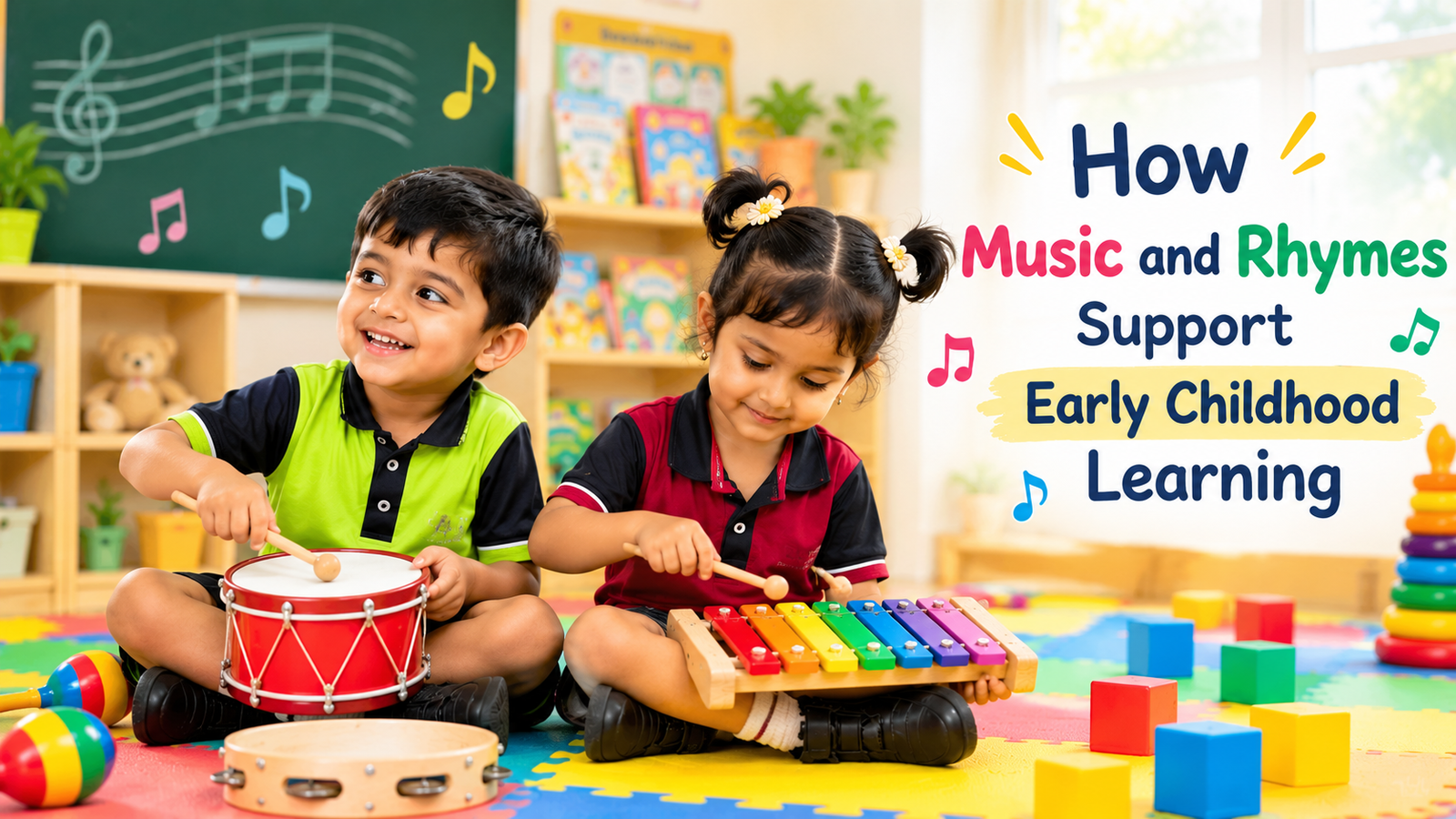 How Music and Rhymes Support Early Childhood Learning