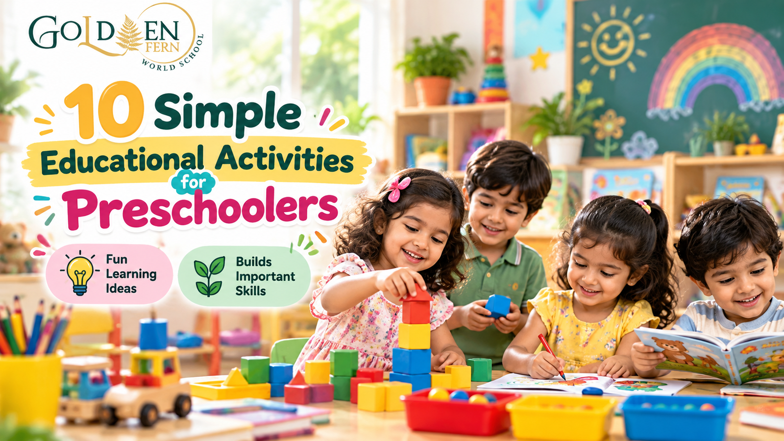 10 Simple Educational Activities for Pre-Primary Children