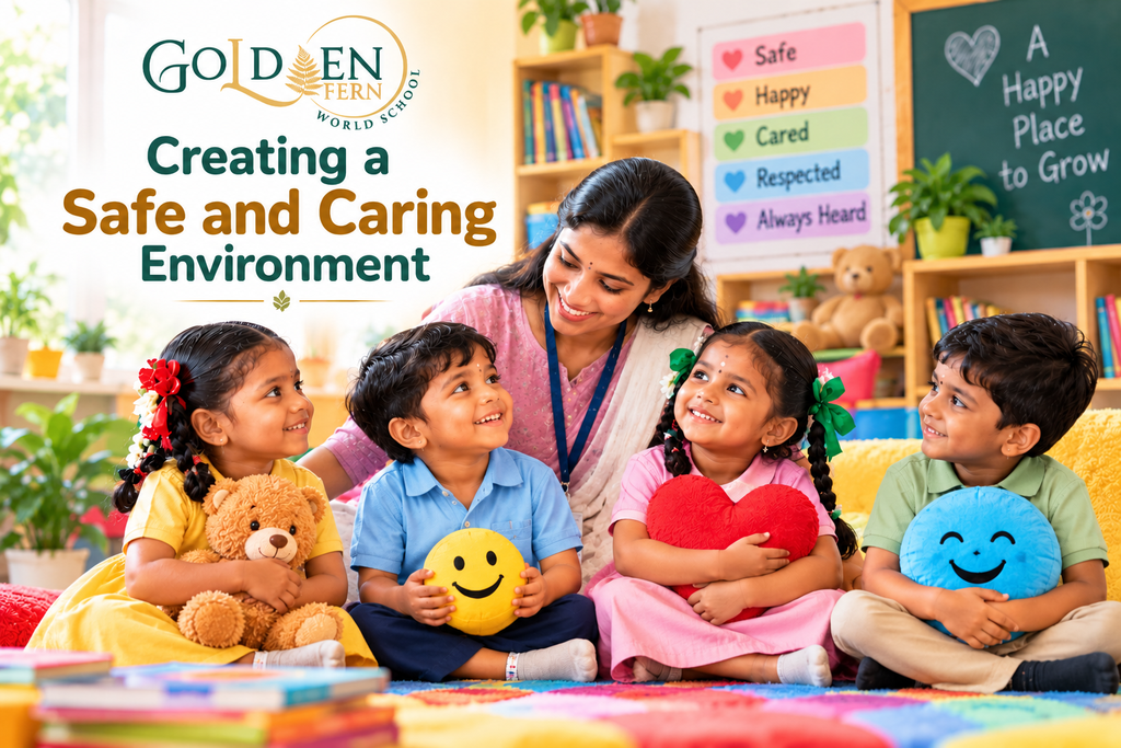 Creating a safe and caring environment for children in pre-primary education