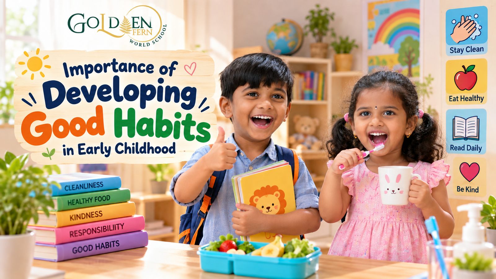 Importance of Developing Good Habits in Early Childhood