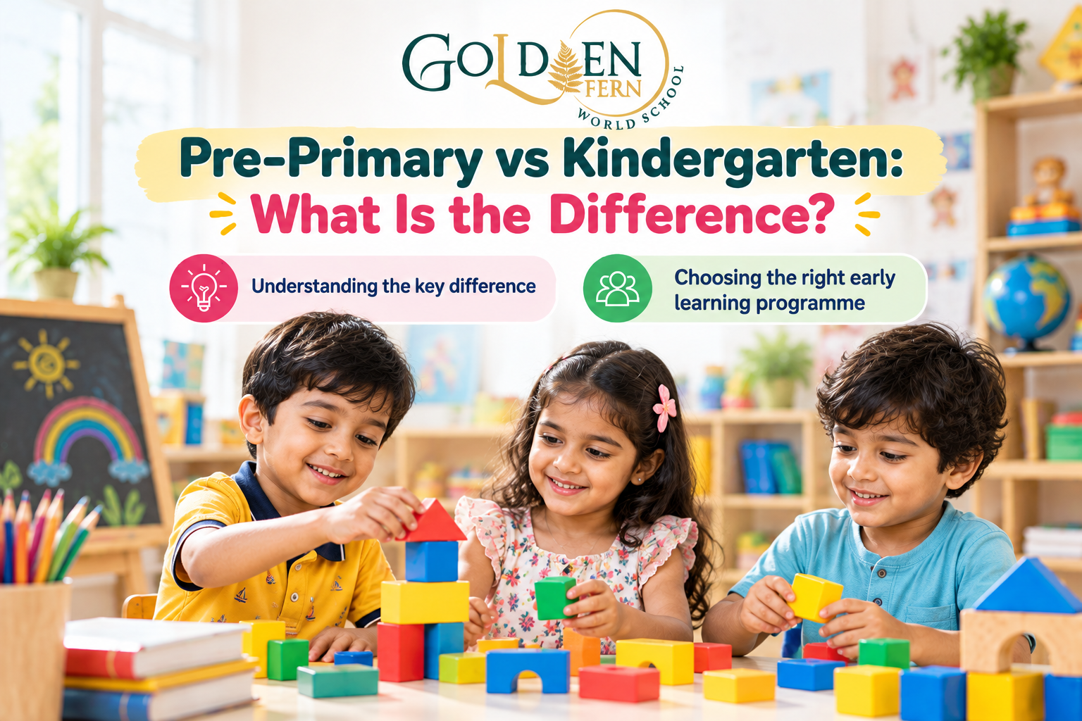 Pre-Primary vs Kindergarten: What Is the Difference?